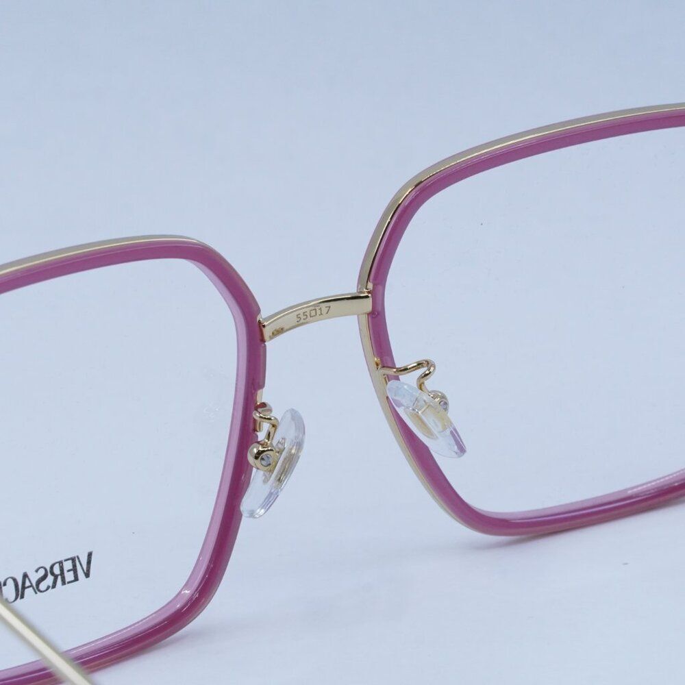 🕶️ New Versace VE1294D 1510 Eyeglasses - Opal Bordeaux/Gold Frame - Picture 5 of 11